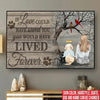 Dog Custom Poster If Love Could Have Saved You You Would Lived Forever Memorial Sympathy Gifts - PERSONAL84
