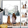 Dog Custom Poster Not Just A Dog You Are My Best Friend Personalized Gift - PERSONAL84