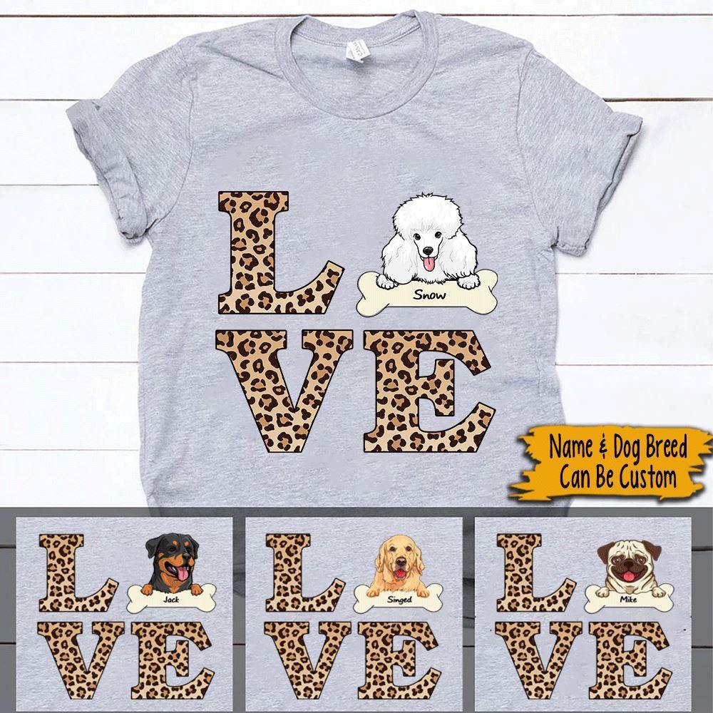 Dog Custom Shirt Dog Lovers Personalized Gift - PERSONAL84