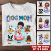 Dog Custom T Shirt Dog Mom Summer Beach Pool Personalized Gift - PERSONAL84