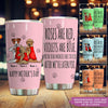 Dog Custom Tumbler Favorite Face To Lick After I&#39;ve Eaten My Poo Personalized Gift - PERSONAL84