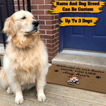 Dog Doormat Customized Hope You Like Dog Hair Personalized Gift - PERSONAL84