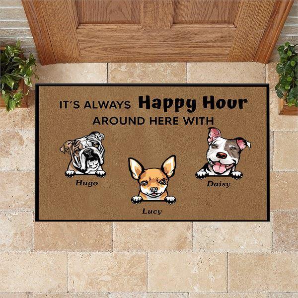 Dog Doormat Customized It Really Is The Dog House - PERSONAL84