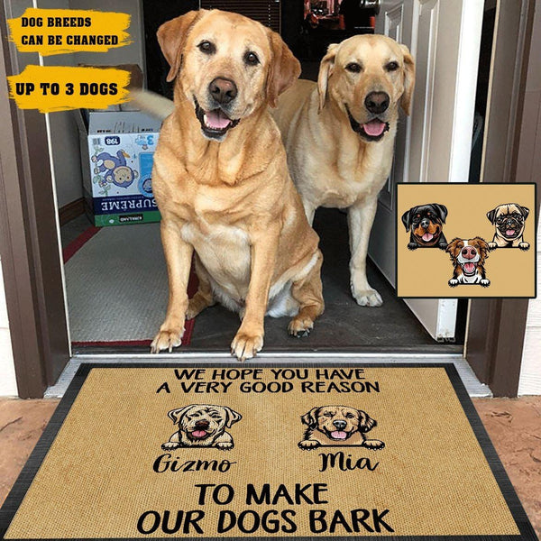 Dog Doormat Customized It Really Is The Dog House - PERSONAL84