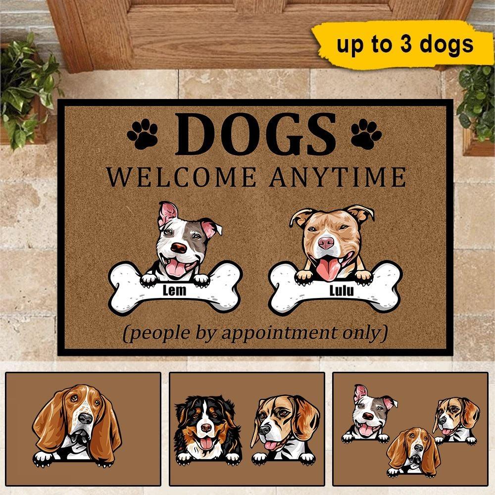 Dogs Welcome Doormat