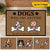 Dog Doormat Personalized Name and Breed Dogs Welcome Anytime People By Appointment Only Personalized Gift - PERSONAL84