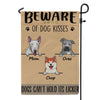 Dog Garden Flag Customized Garden Flag Dogs Can&#39;t Hold Its Licker Personalized Gift - PERSONAL84