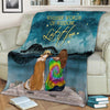 Dog, Hippie Blanket Customized Name And Breed Let It Be - PERSONAL84