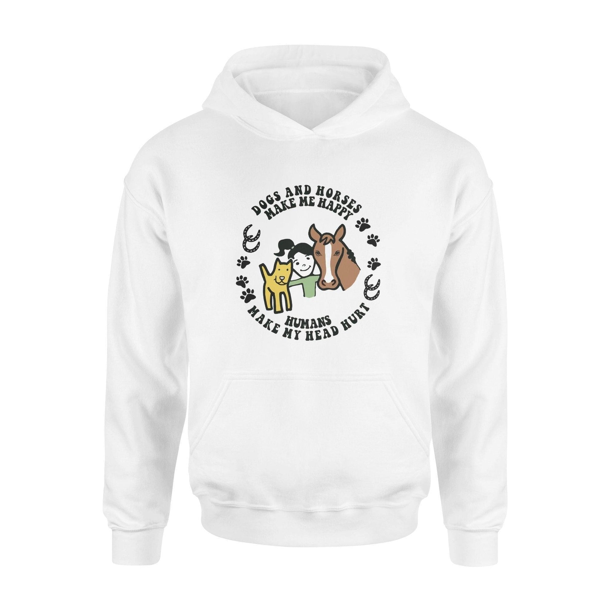 Dog, Horse Dog and Horse - Standard Hoodie - PERSONAL84
