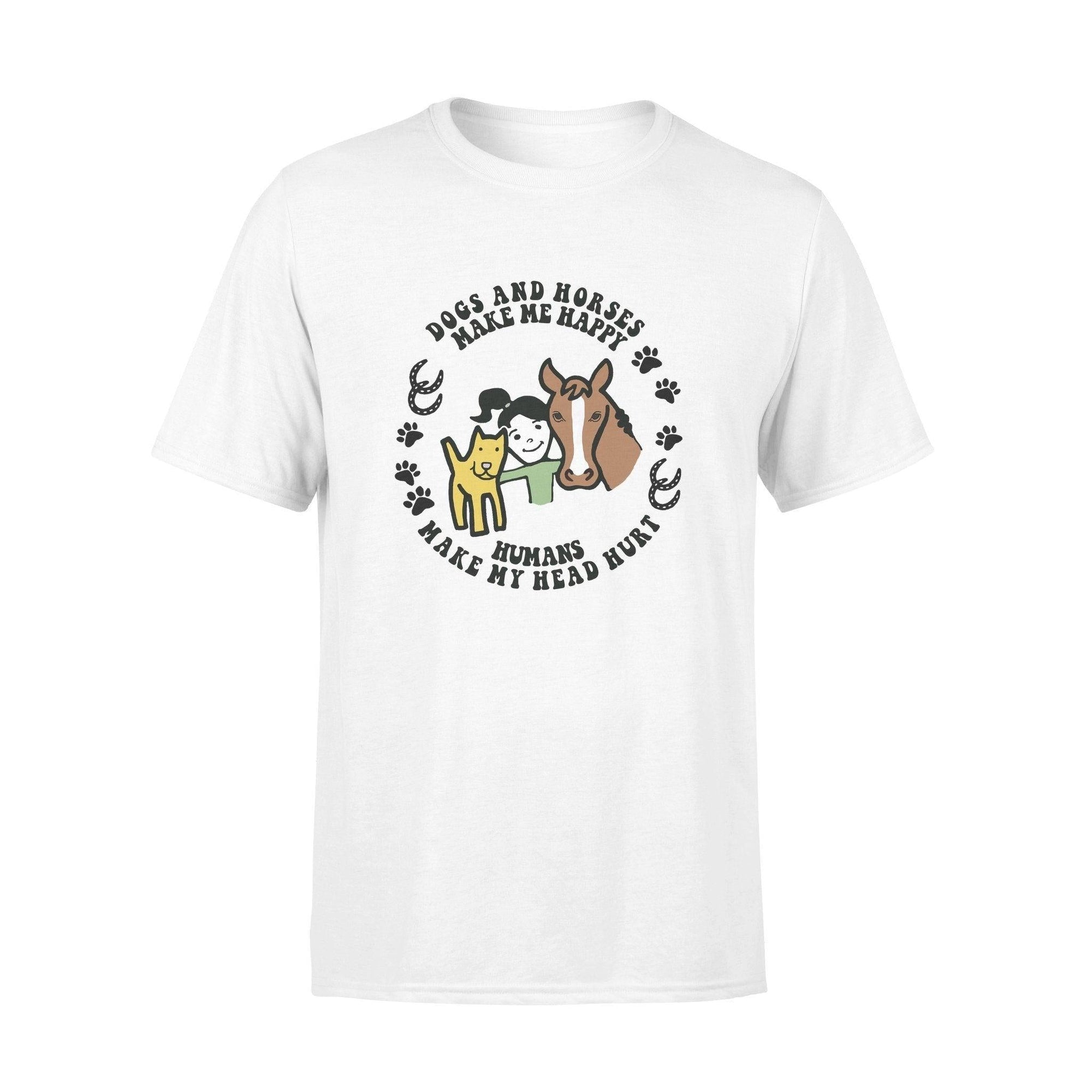 Dog, Horse Dog and Horse - Standard T-shirt - PERSONAL84