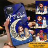 Dog Mom Custom Phonecase Love You To The Moon And Back Personalized Gift - PERSONAL84