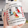 Dog Mug Customized There&#39;s No Other Human I&#39;d Rather Isolate With Personalized Gift - PERSONAL84