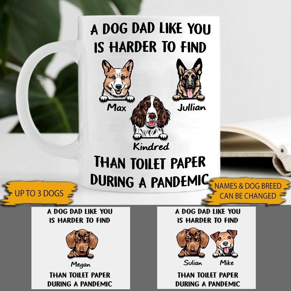 Dog Mug Personalized Name And Breed A Dog Dad Like You - PERSONAL84