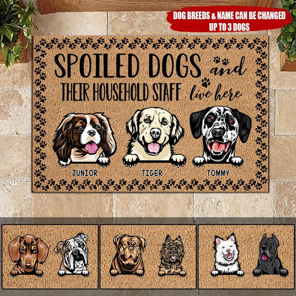 Dog Doormat Customized It Really Is The Dog House - PERSONAL84