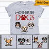 Dogs Custom T Shirt Mother Of Dogs Personalized Gift - PERSONAL84