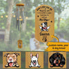 Dogs Memorial Custom Wind Chimes Don&#39;t Cry For Me Mom Personalized Gift - PERSONAL84
