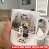 Dogs Mug Personalized Name And Breed I Believe There Are Angels Among Us - PERSONAL84