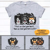 Dogs Shirt Personalized Names And Breeds First Steal Your Heart - PERSONAL84