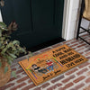 LGBT Custom Doormat A Super Cool Man An His Husband Live Here Personalized Gift