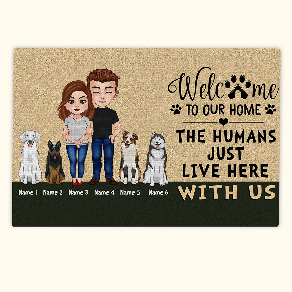 Dog Doormat Customized It Really Is The Dog House - PERSONAL84