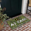 Veteran Custom Doormat REST Personalized Gift for Retired Veteran