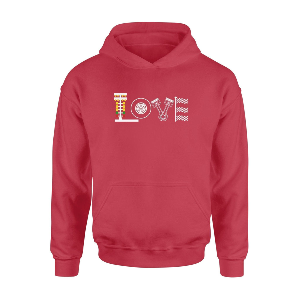 Drag Racing Love Drag Racing - Standard Hoodie - PERSONAL84