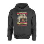 Drag Racing Sometimes I Look Back Drag Racing - Standard Hoodie - PERSONAL84