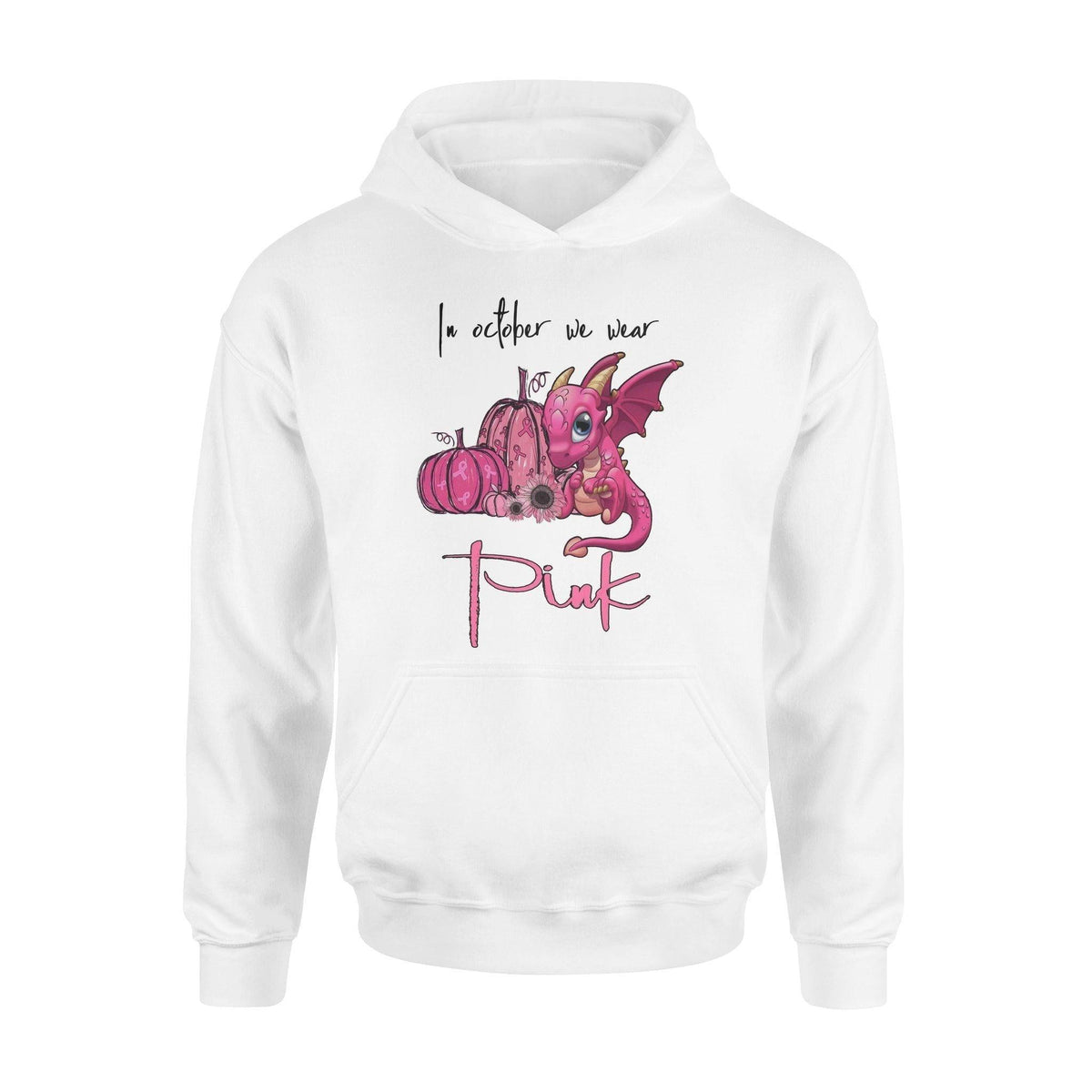 Dragon, Breast Cancer In October We Wear Pink - Standard Hoodie - PERSONAL84