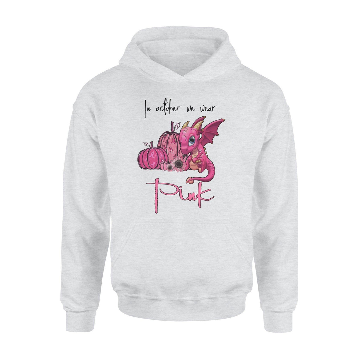 Dragon, Breast Cancer In October We Wear Pink - Standard Hoodie - PERSONAL84