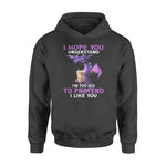 Dragon I'm Too Old To Pretend I Like You - Standard Hoodie - PERSONAL84