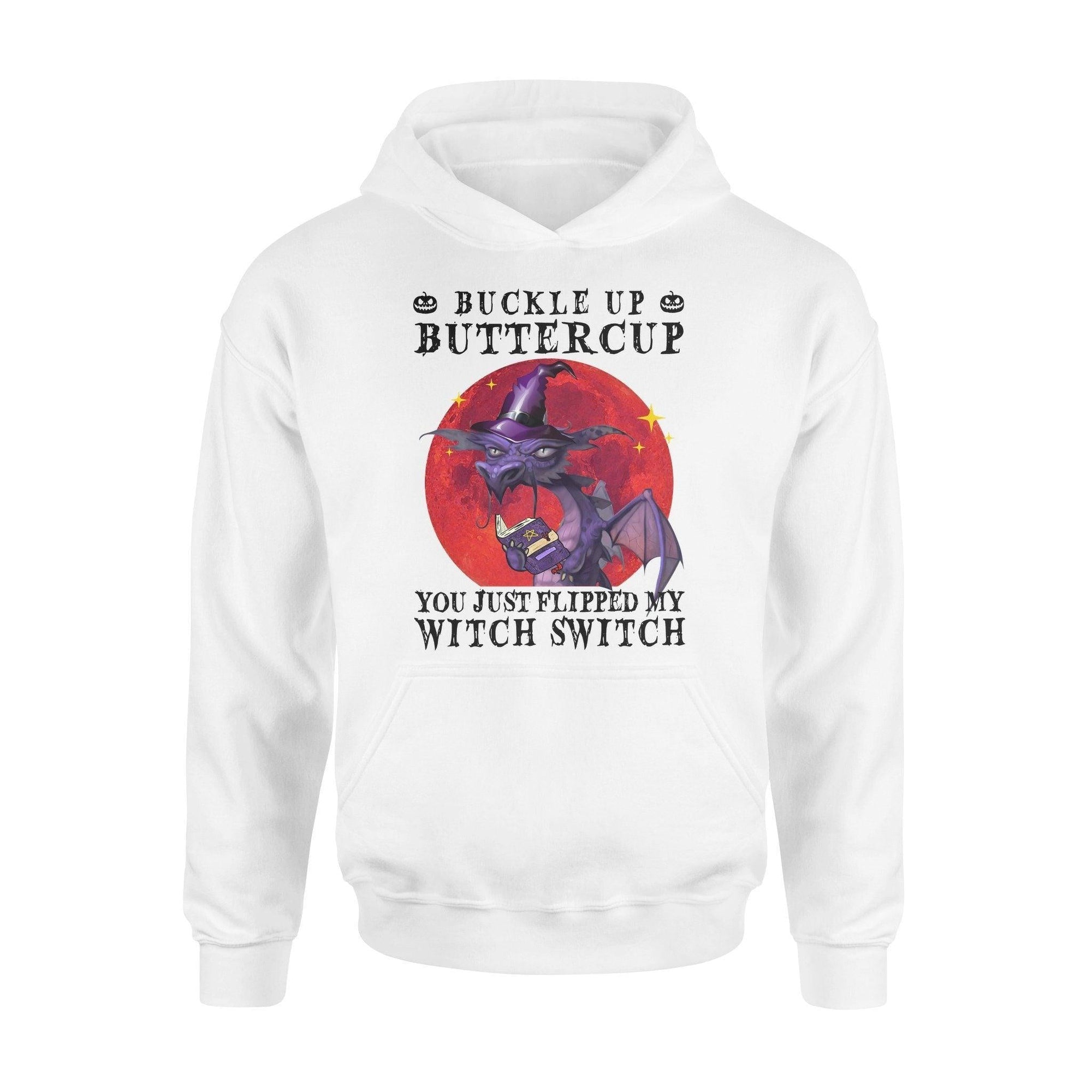 Dragon, Witch Flipped My Witch Switch - Standard Hoodie - PERSONAL84