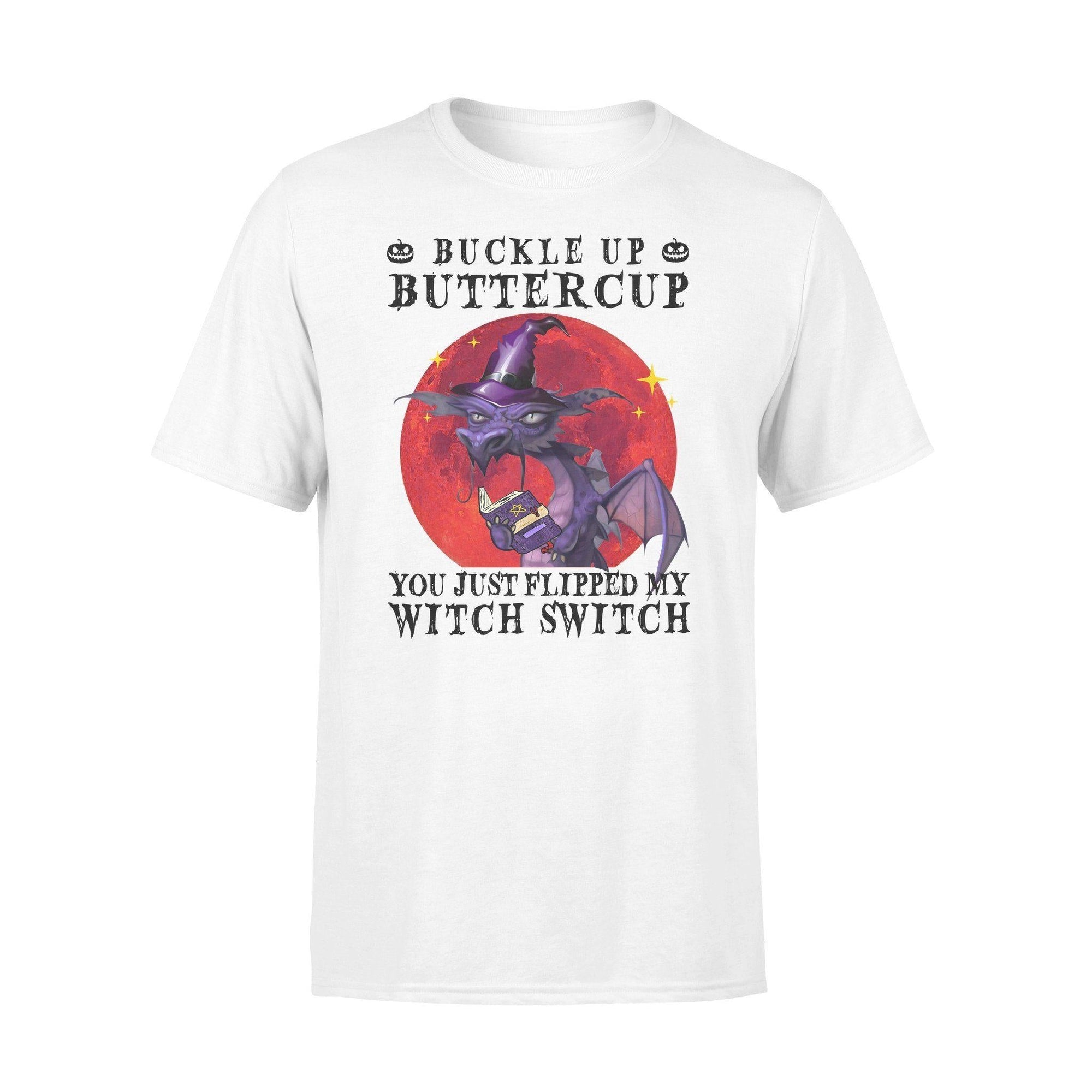 Dragon, Witch Flipped My Witch Switch - Standard T-shirt - PERSONAL84