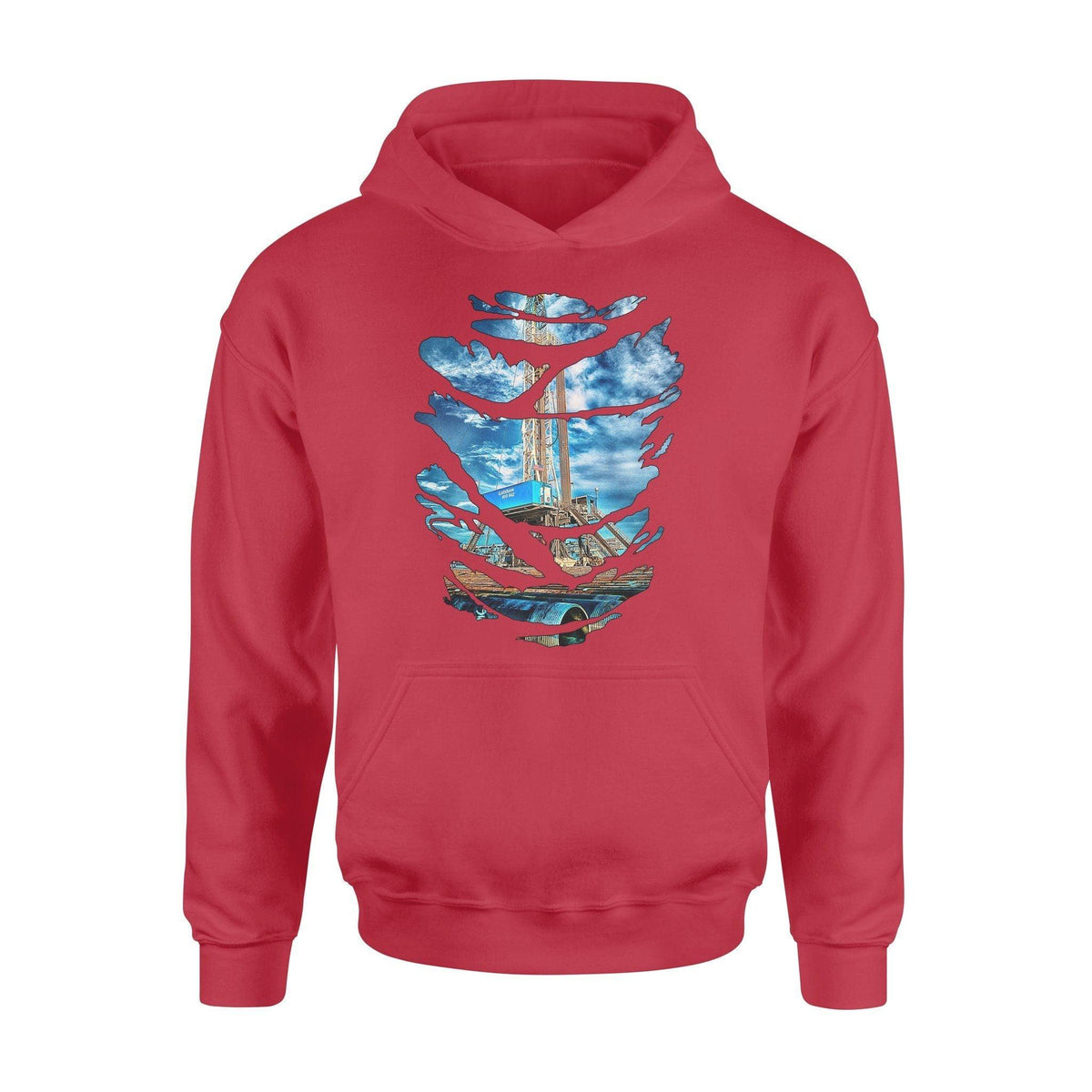 Drilling Rig Scratch Drilling Rig - Standard Hoodie - PERSONAL84