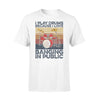 Drummer Banging In Public - Standard T-shirt - PERSONAL84