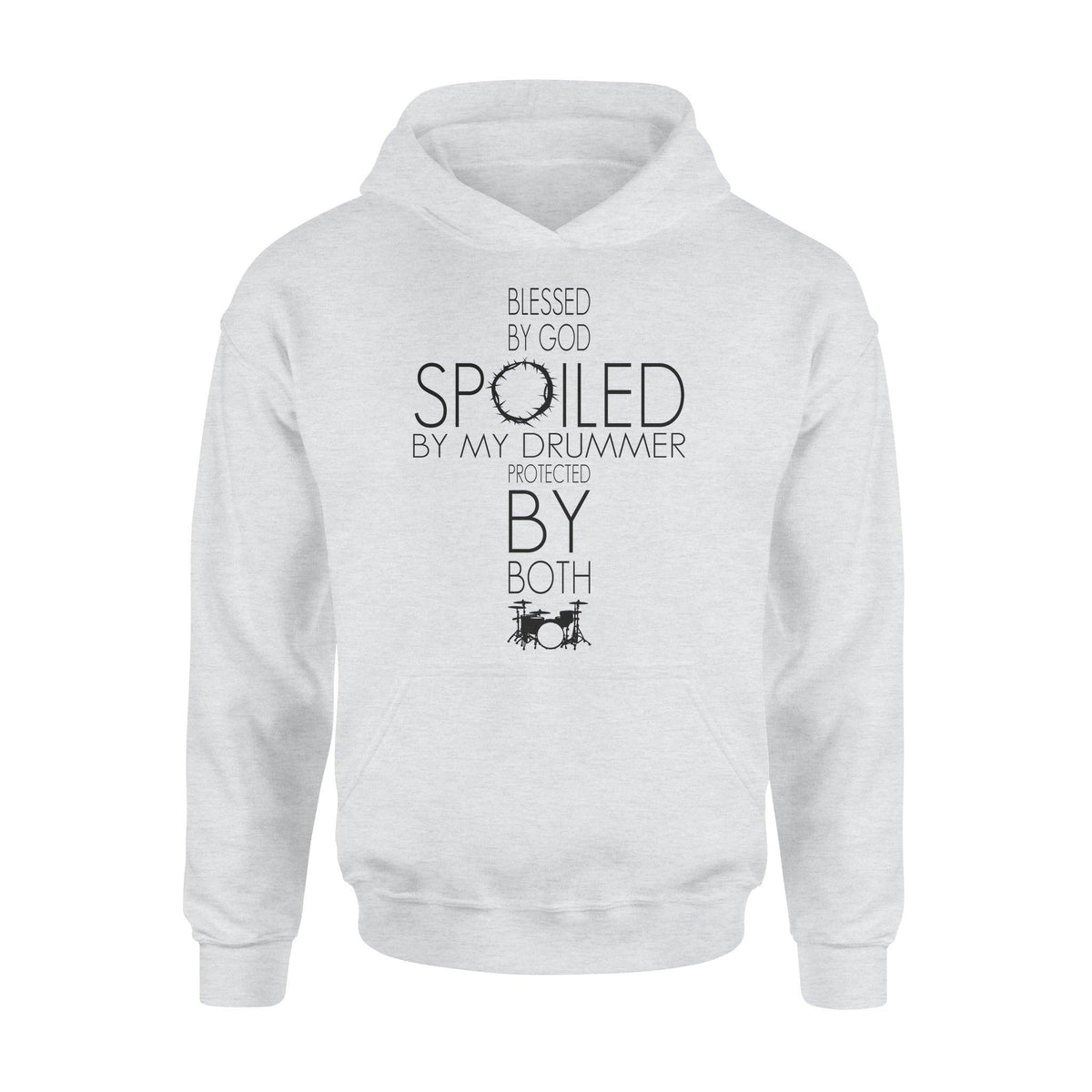 Drummer Spoiled By My Drummer - Standard Hoodie - PERSONAL84