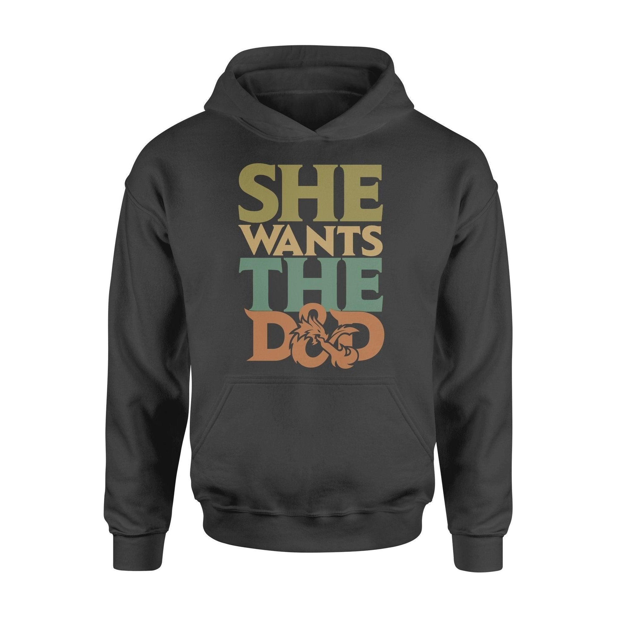 Dungeons And Dragons She Wants The D - Standard Hoodie - PERSONAL84