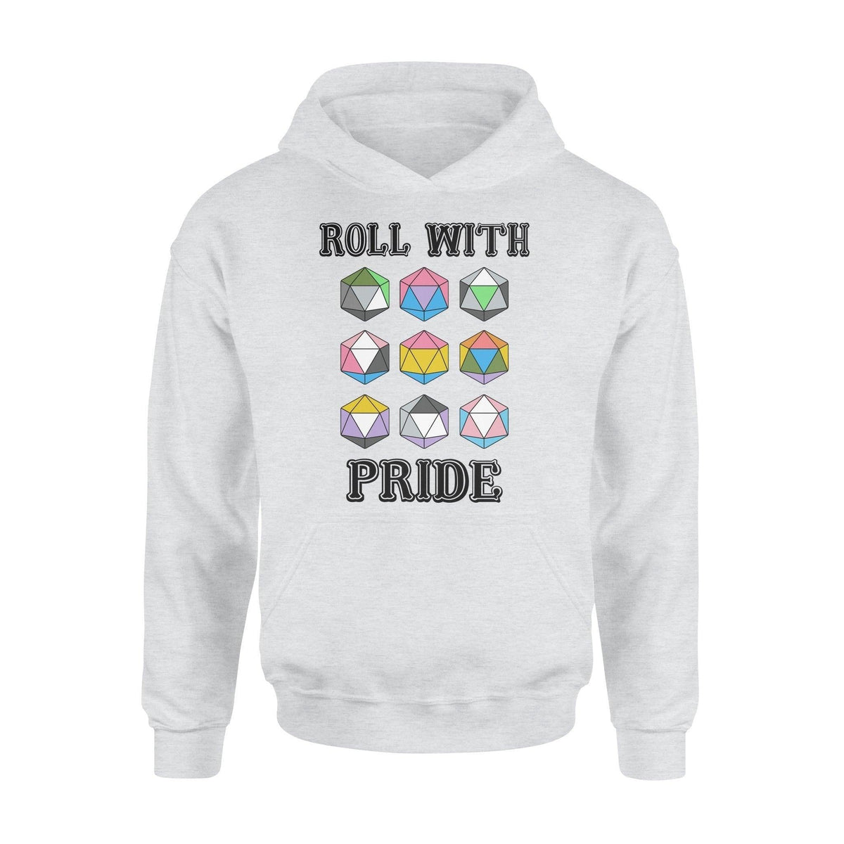 Dungeons&Dragons Roll With Pride- Standard Hoodie - PERSONAL84