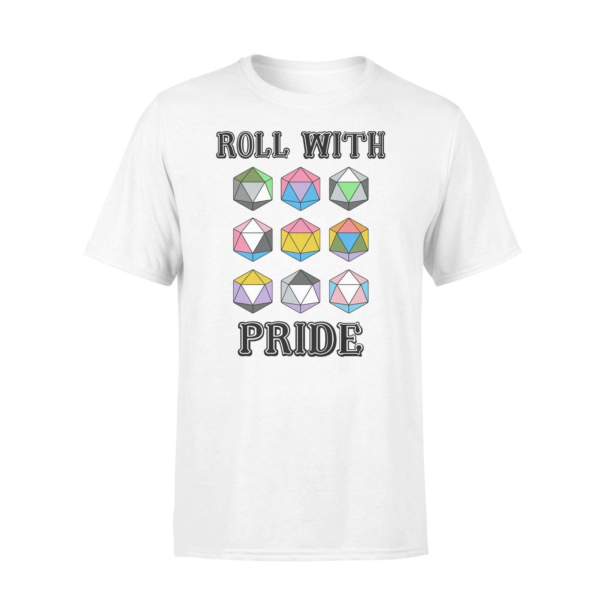 Dungeons&Dragons Roll With Pride- Standard T-shirt - PERSONAL84