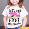 Easter Day Custom T Shirt Let&#39;s Go Hunt Baby Shark Personalized Gift - PERSONAL84