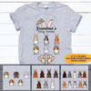 Easter Rabbit Grandma Custom T Shirt Grandma&#39;s Funny Bunnies Personalized Gift - PERSONAL84