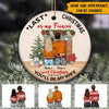 Engaged Couple Custom Ornament Last Christmas As My Fiance Next Christmas You&#39;ll Be My Wife Personalized Gift - PERSONAL84
