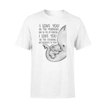 Family Elephant I Love You In The Morning - Standard T-shirt - PERSONAL84