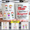 Family Retired Nurse Mug Customized Family Retired Nurse Under New Management Mug - PERSONAL84