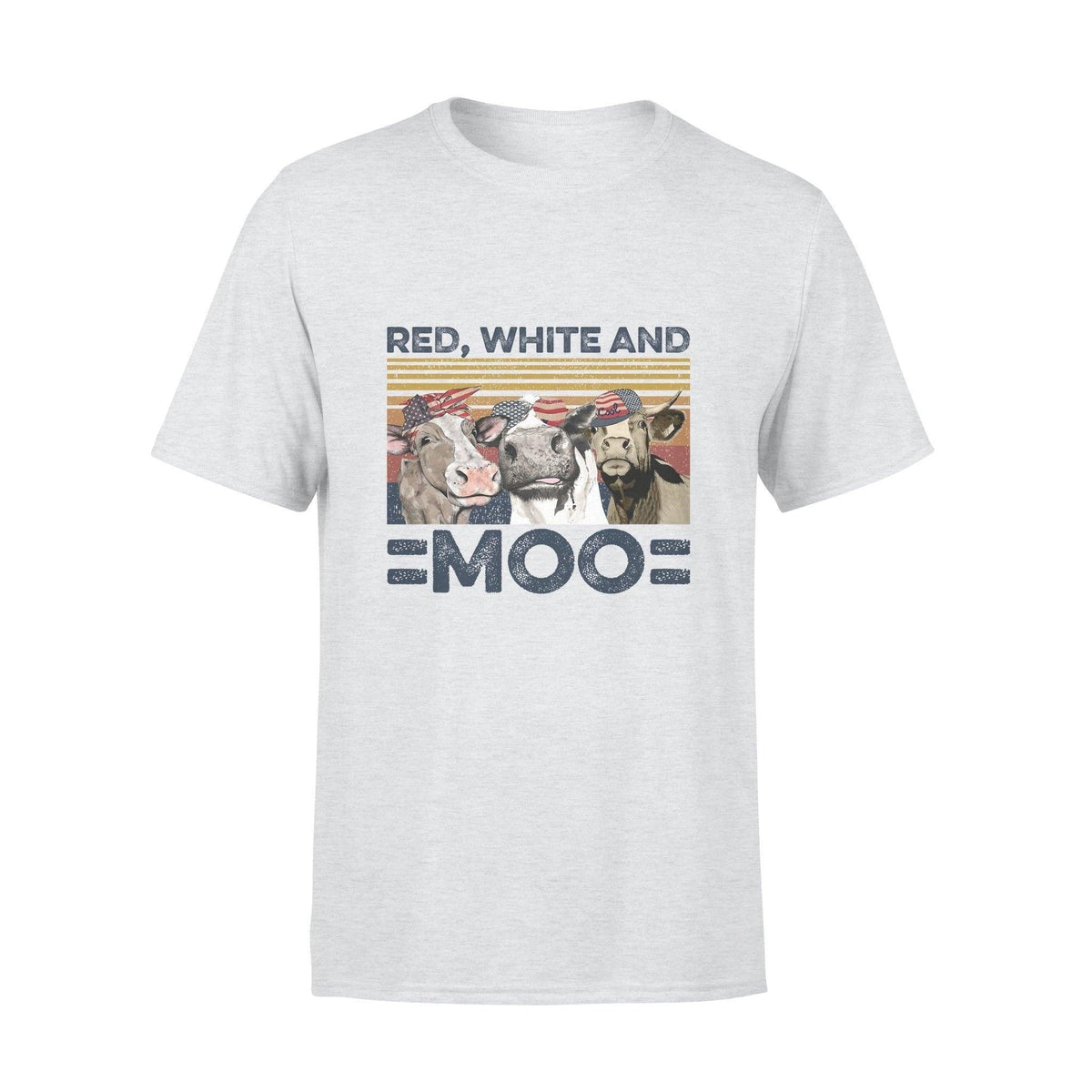 Farmer Red White And Moo - Standard T-shirt - PERSONAL84