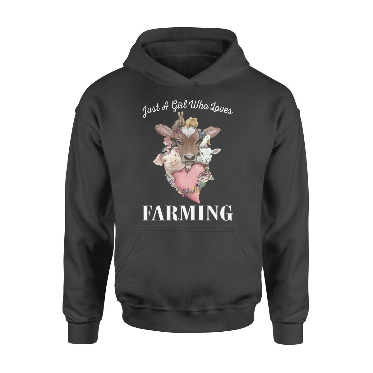 Farming Just A Girl Who Loves Farming - Standard Hoodie - PERSONAL84