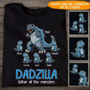 Father&#39;s Day 2021 Idea Gift Dadzilla Father Of The Monsters Personalized Shirt - PERSONAL84