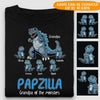 Father&#39;s Day 2021 Idea Gift Dadzilla Father Of The Monsters Personalized Shirt - PERSONAL84