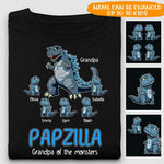 Father's Day 2021 Idea Gift Dadzilla Father Of The Monsters Personalized Shirt - PERSONAL84