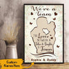 Father&#39;s Day Custom Poster The Love Between A Father And Daughter Is Forever Personalized Gift - PERSONAL84