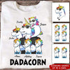 Father&#39;s Day Gift Custom T Shirt Dadacorn Shirt Unicorn Dad Personalized Gift For Dad - PERSONAL84